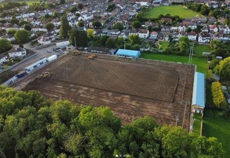 New pitches at Herne Bay and Whitstable Town football clubs set to be a ...