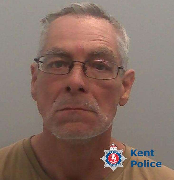 Graham Hudnott is wanted on a court warrant. He has links to Deal and Dover as well as Hamstreet and Challock. He has been on the run for eight months. Picture: Kent Police