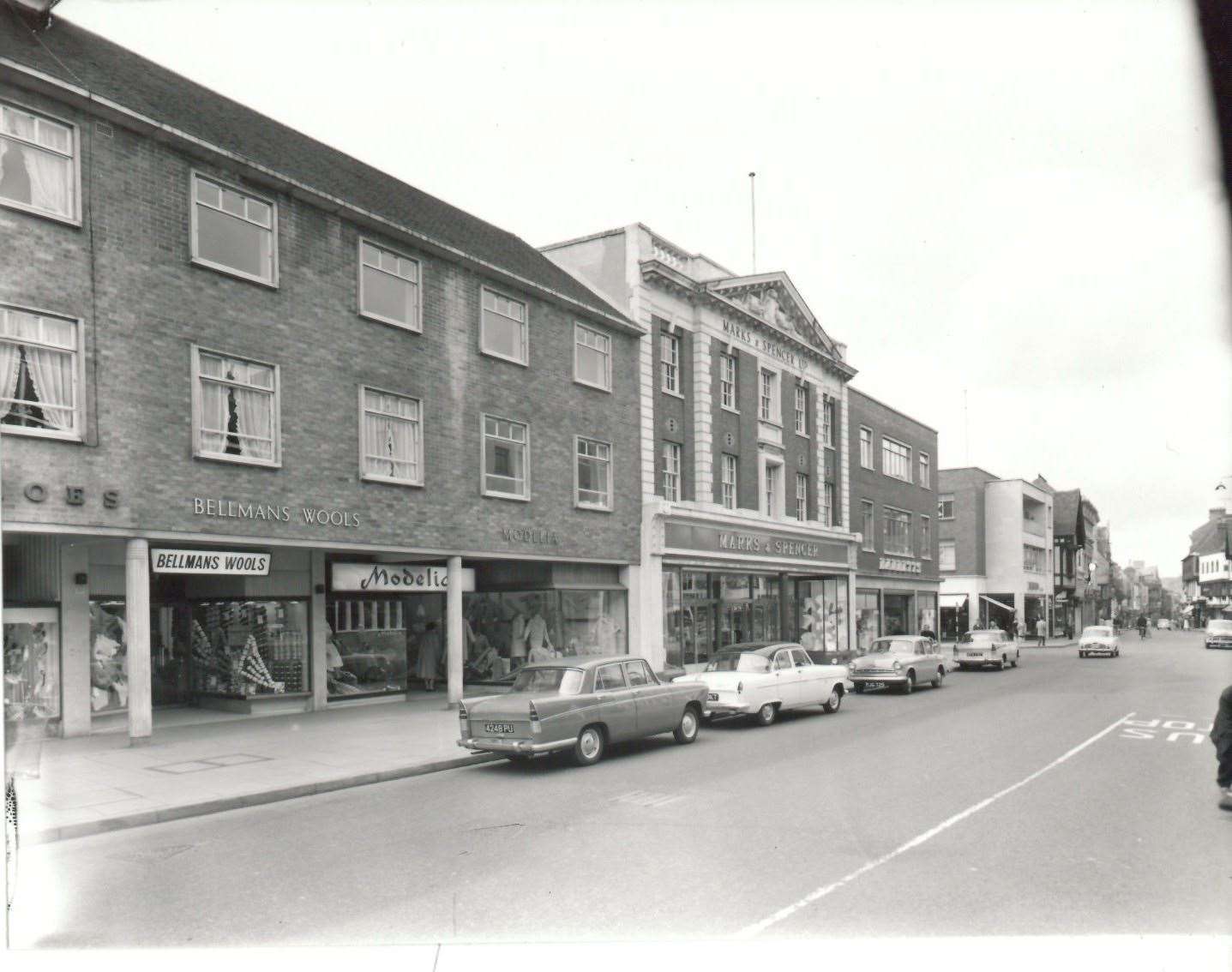 The M&S store in St George’s Street, Canterbury, in 1961. Picture: M&S
