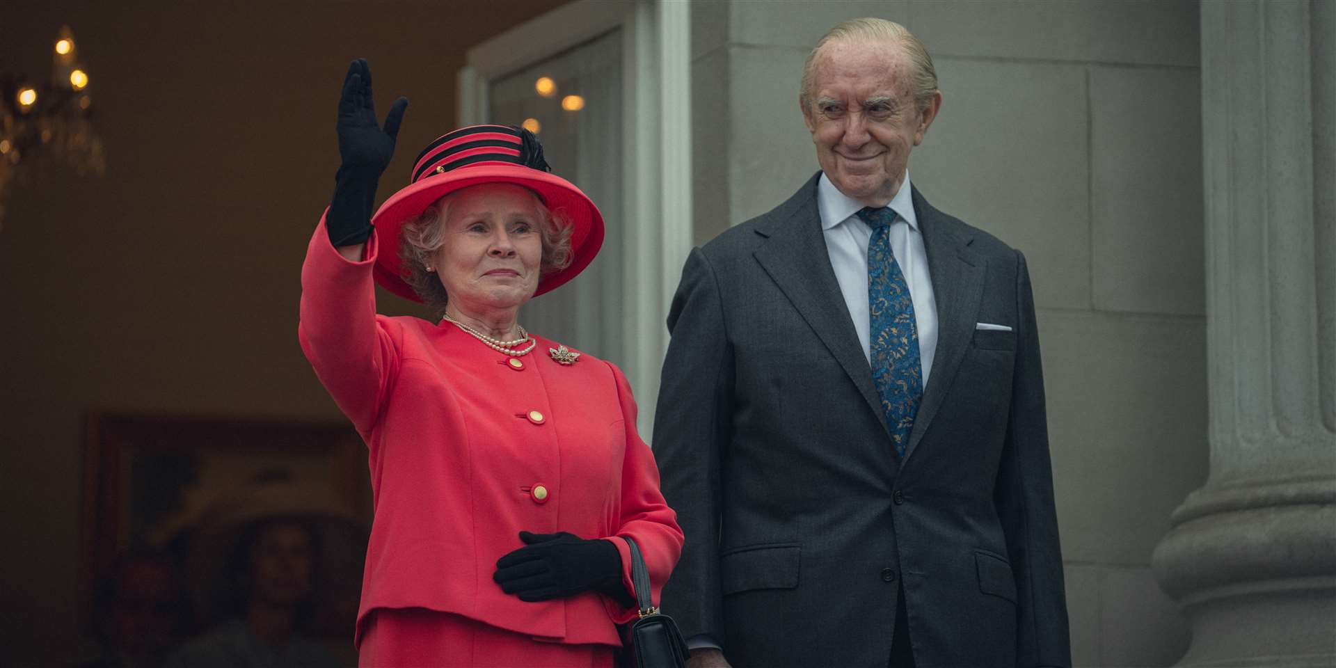 Dame Imelda Staunton was the third actress to play Queen Elizabeth II in The Crown (Netflix)