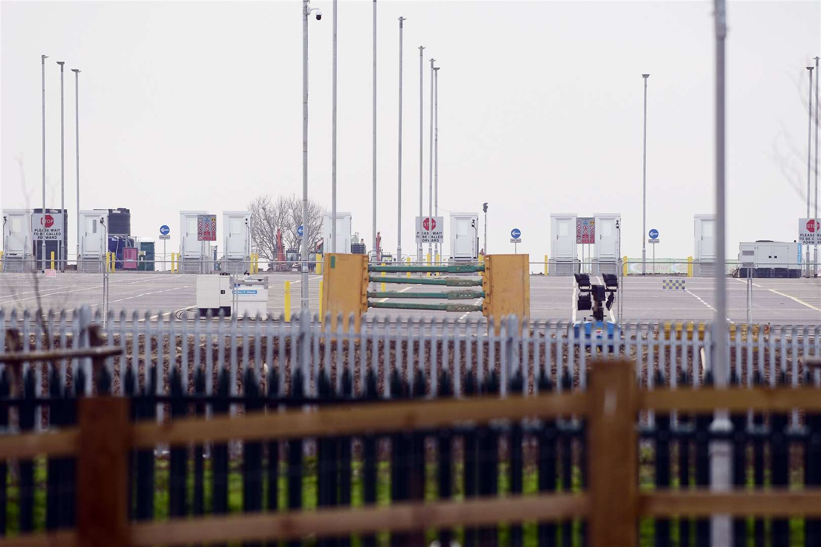 There is already a new Inland Border Facility at Sevenington, Ashford. Picture Barry Goodwin.