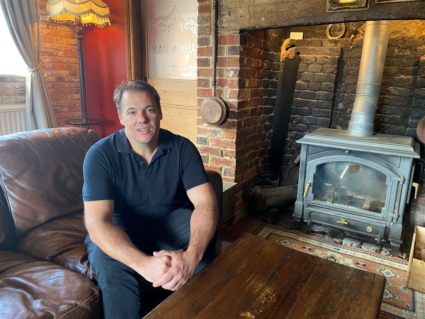 The George Inn, Newnham, has reopened with Rob Marshall as the new landlord