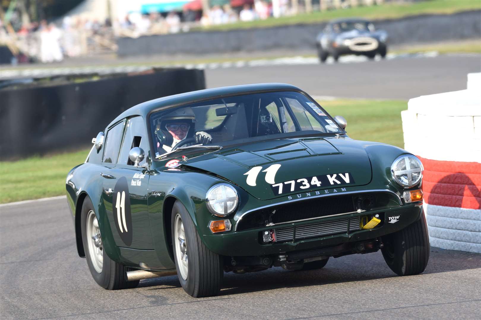 Marden's Patrick Watts finished 12th, in a 1964 Sunbeam Lister Tiger, in the RAC TT Celebration race. Picture: Simon Hildrew (51551060)