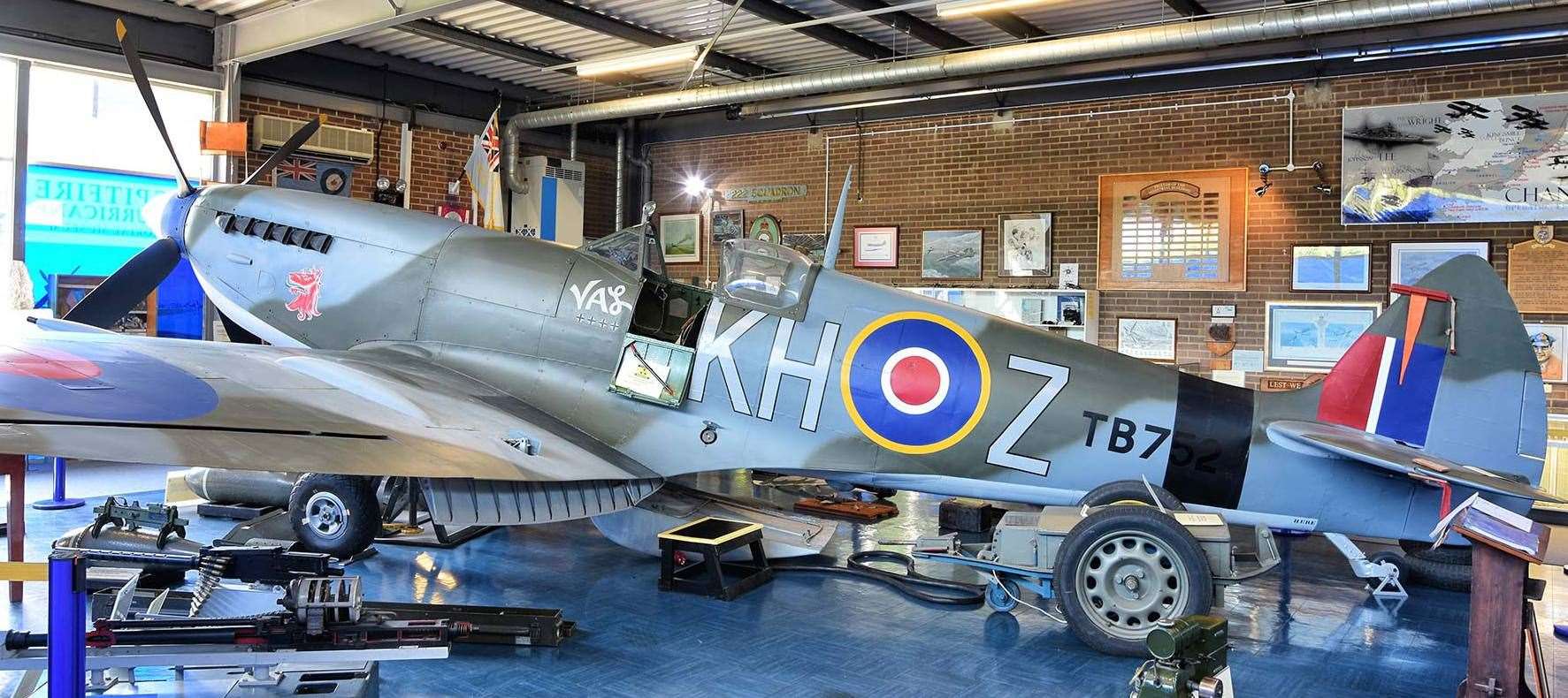 Marvel at Ramsgate’s collection of wartime aircraft. Picture: Spitfire and Hurricane Memorial Museum