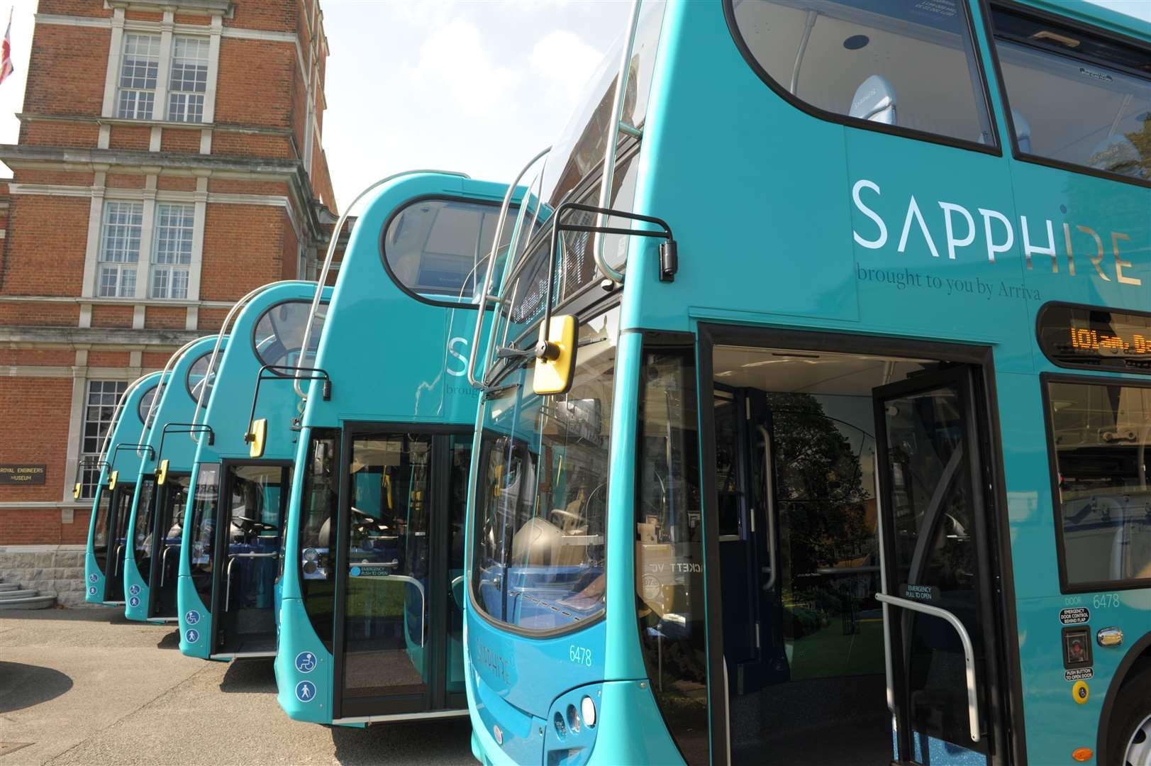 Arriva buses. Picture: Steve Crispe