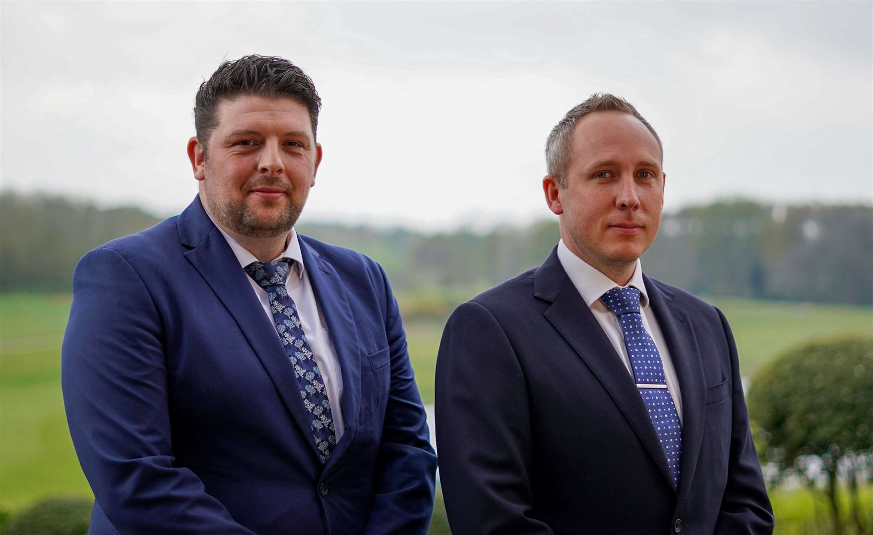 Principals of the Hundred of Hoo, Mike Etheridge, left, and Carl Guerin-Hassett, right