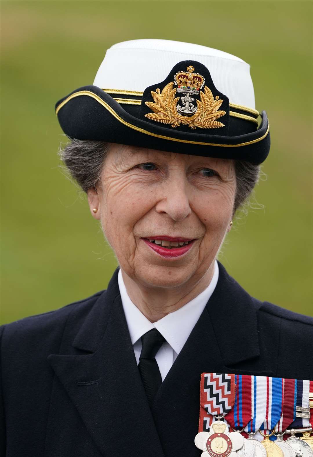 The Princess Royal during Armed Forces Day at the National Memorial Arboretum in Staffordshire (Joe Giddens/PA)