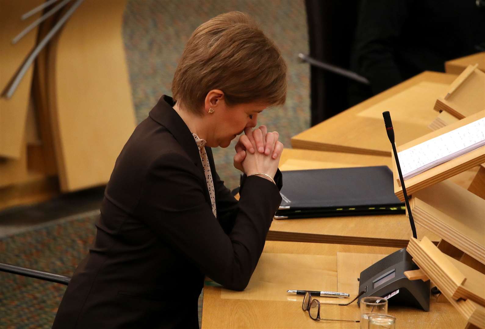 Nicola Sturgeon has announced a new lockdown for Scotland (Andrew Milligan/PA)