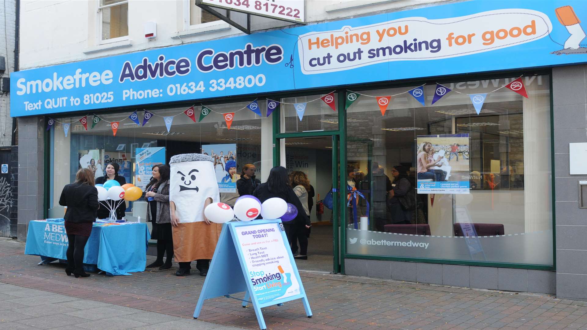 Smokefree Advice Centre, Railway Street, Chatham