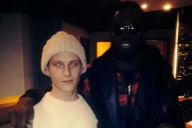 Jordan Peck, aka Tiny K met his idol, grime artist Ghetts