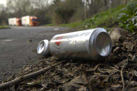 A20 layby at Westwell