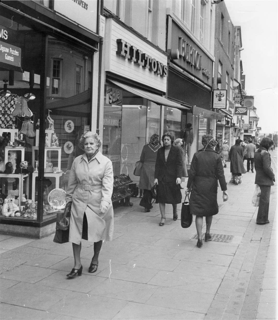 Kent shops in the 1970s and 1980s