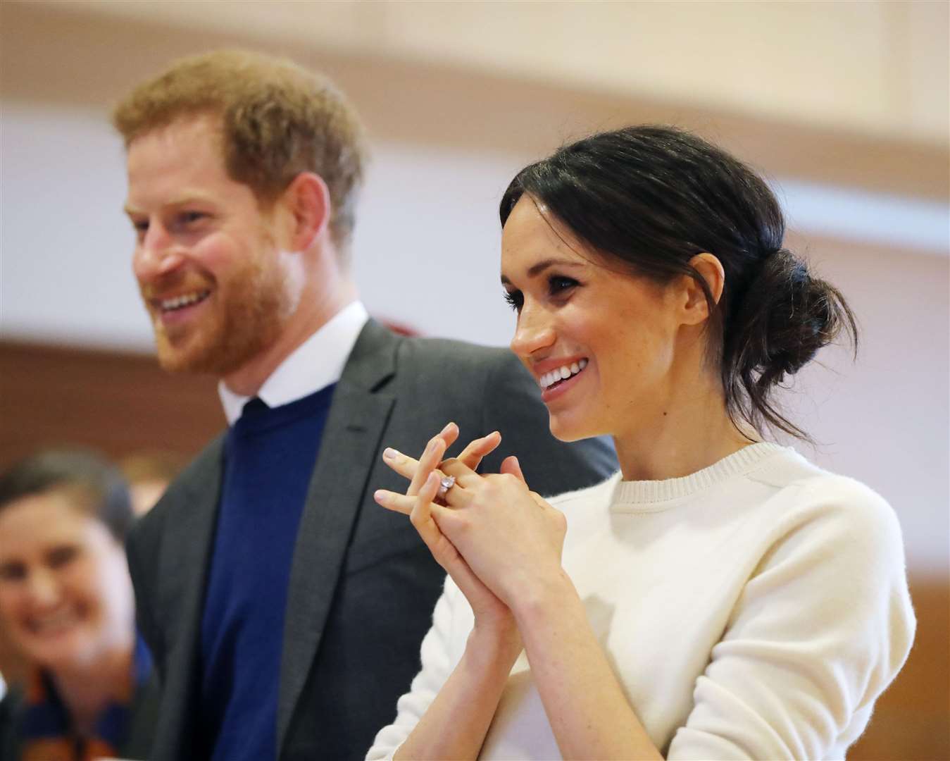 The Duke and Duchess of Sussex are expecting their first child. Picture: Niall Carson/PA Wire