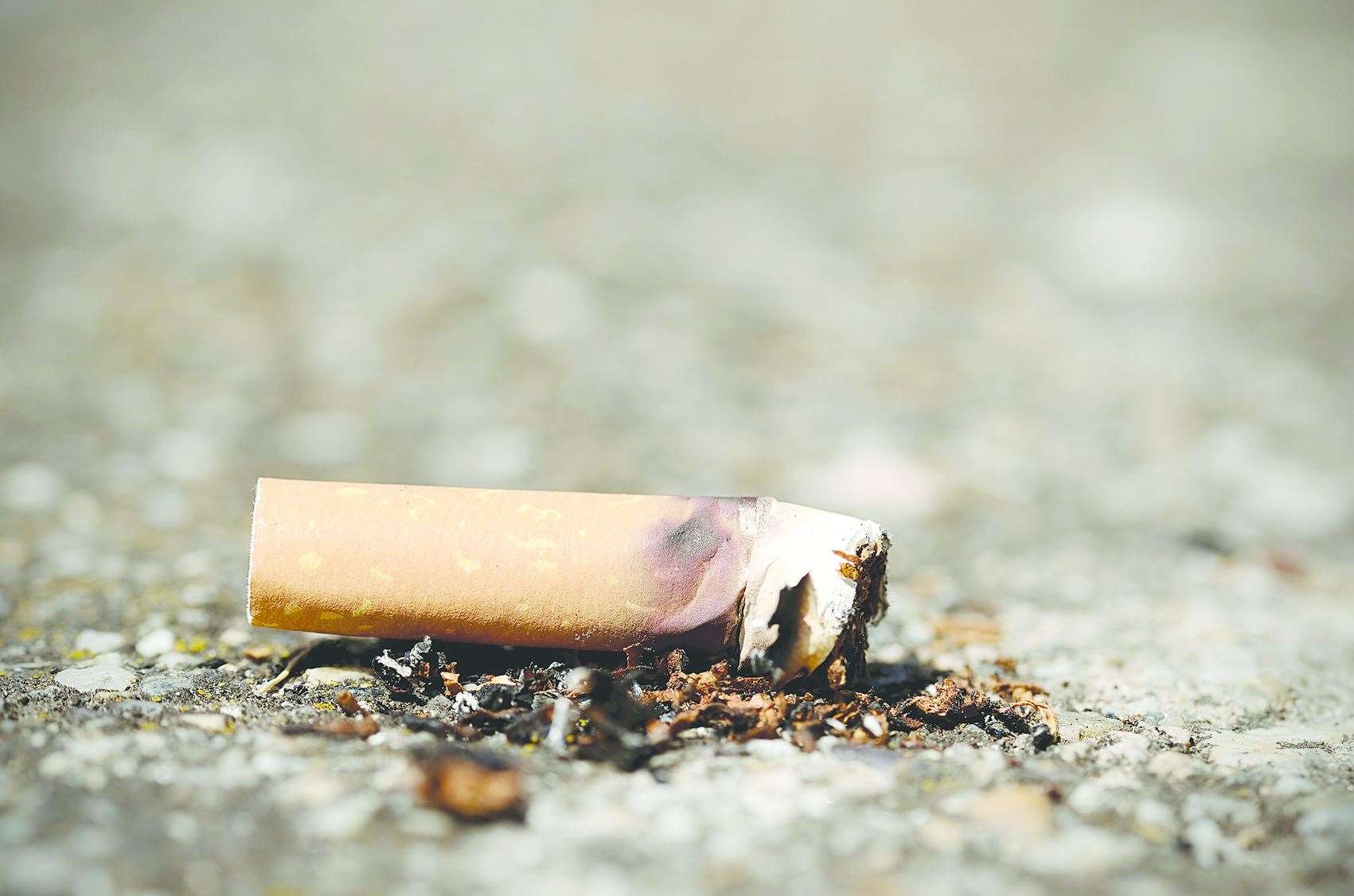 The survey listed the top three Kent councils for cigarette butt fines