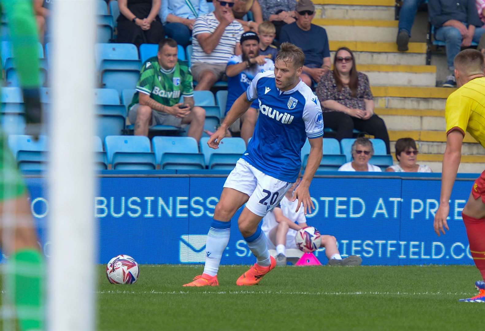 Elliott Nevitt will be up against his former team Tranmere this weekend Picture: Stuart Watson