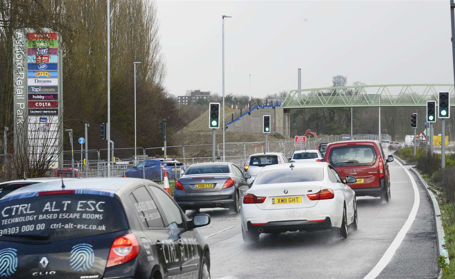 Ashbury Furniture is accessed via the Barrey Road retail park junction, which now has traffic lights