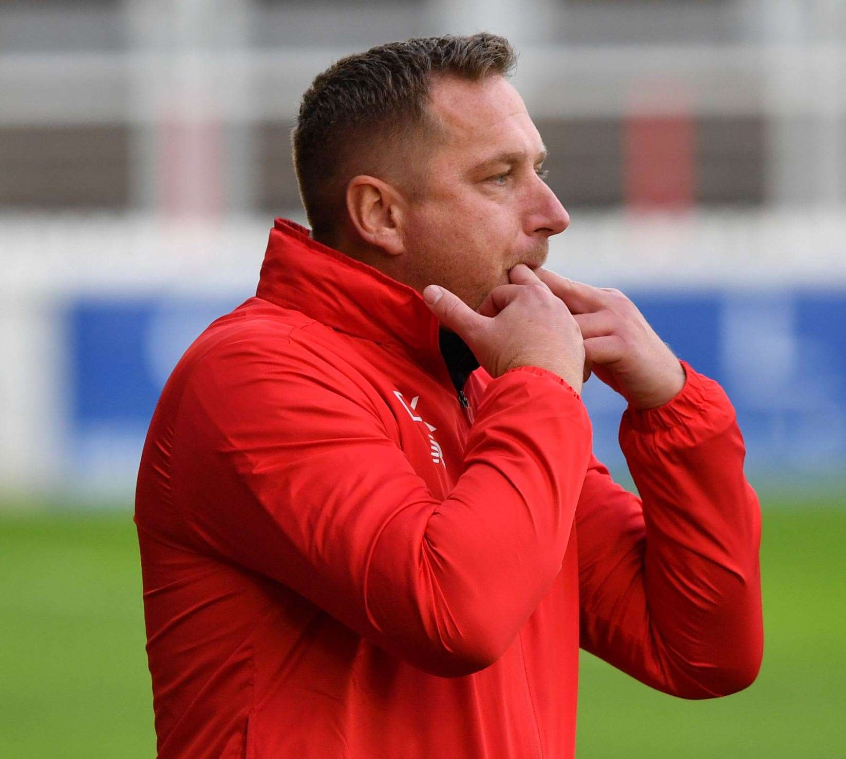 Ebbsfleet manager Dennis Kutrieb Picture: Keith Gillard