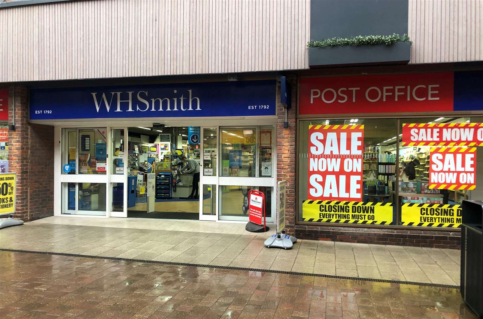 WHSmith closed its doors in March 2022