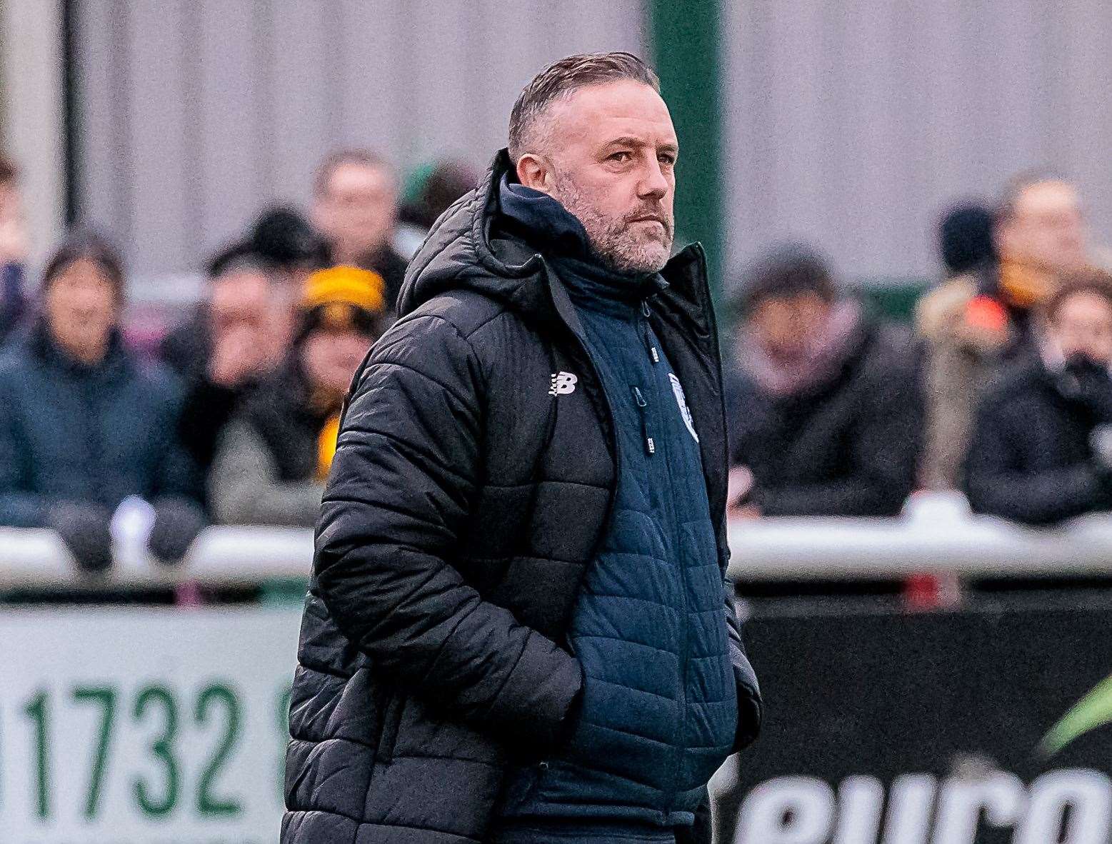 Tonbridge Angels manager Jay Saunders. Picture: Helen Cooper