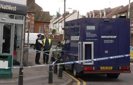 Police at the scene of the incident. Picture: VERNON STRATFORD