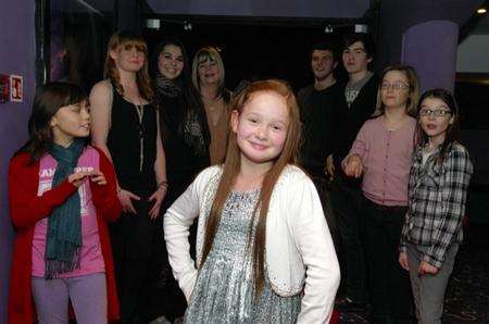 Ellie Walker-Reid at the screening of "The Women in Black".