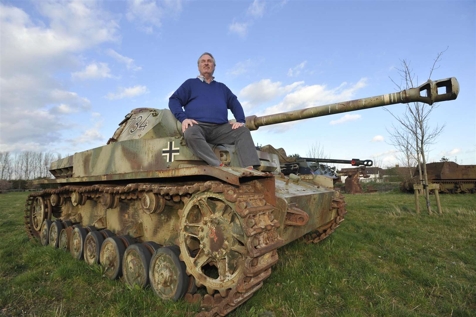 Care home provider Rex Cadman organised the War and Peace Show - the UK's longest running military vehicle event - until he retired in 2015