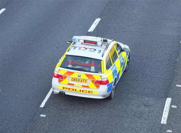 Emergency crews were called to the motorway overnight.