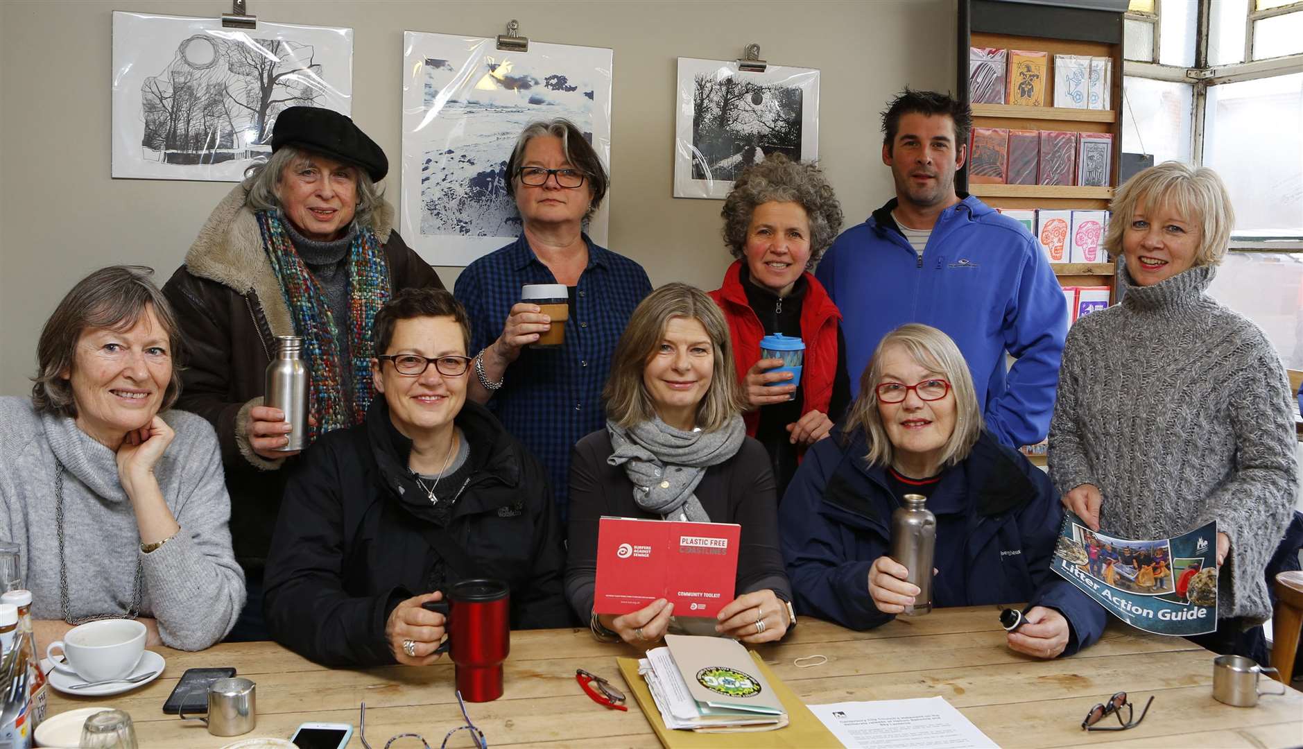 Founding members of Plastic Free Whitstable