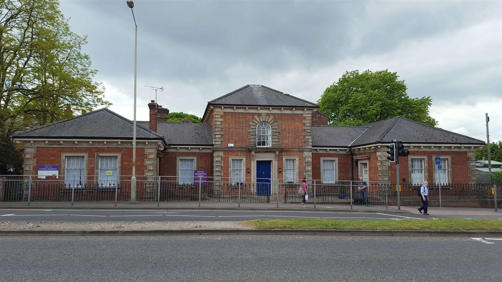 The church had to move from Apsley House in Western Avenue