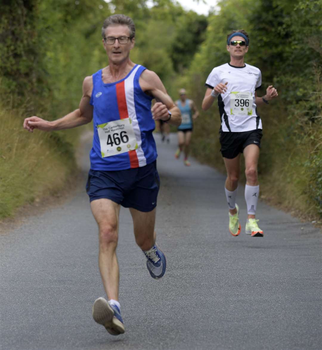 Krzysztof Klidzia (No.466) was 10th running for Folkestone Running Club. Picture: Barry Goodwin