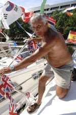 Boat owner Peter Brooker of Barming preparing for the River Festival. Picture: David Antony Hunt