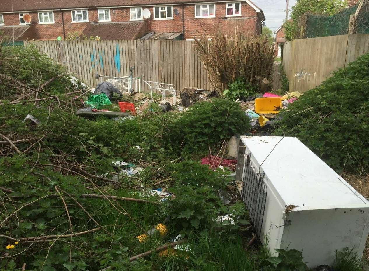 Houses on Sturry Road overlooking the mess