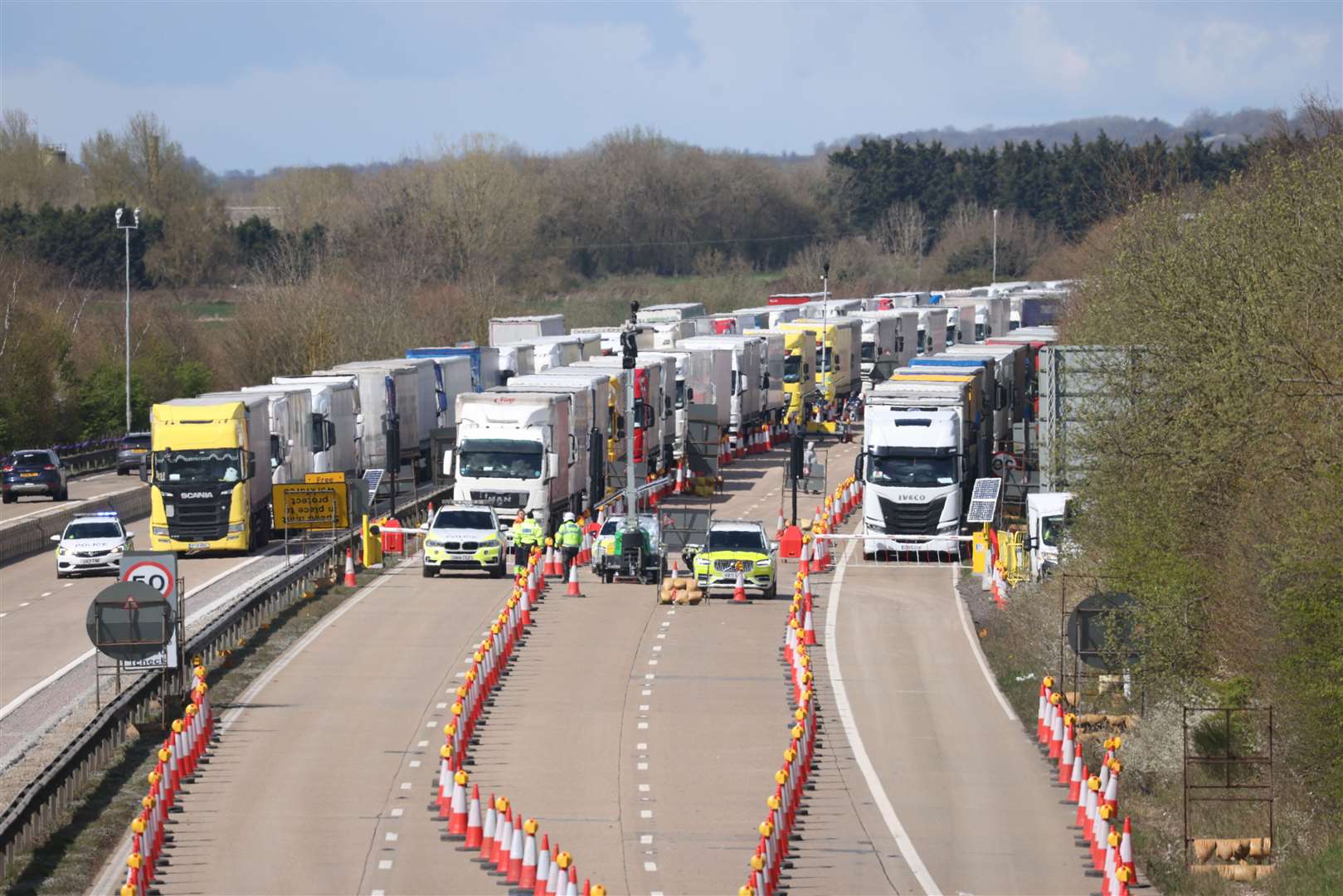 Operation Brock is causing the traffic chaos in Dover