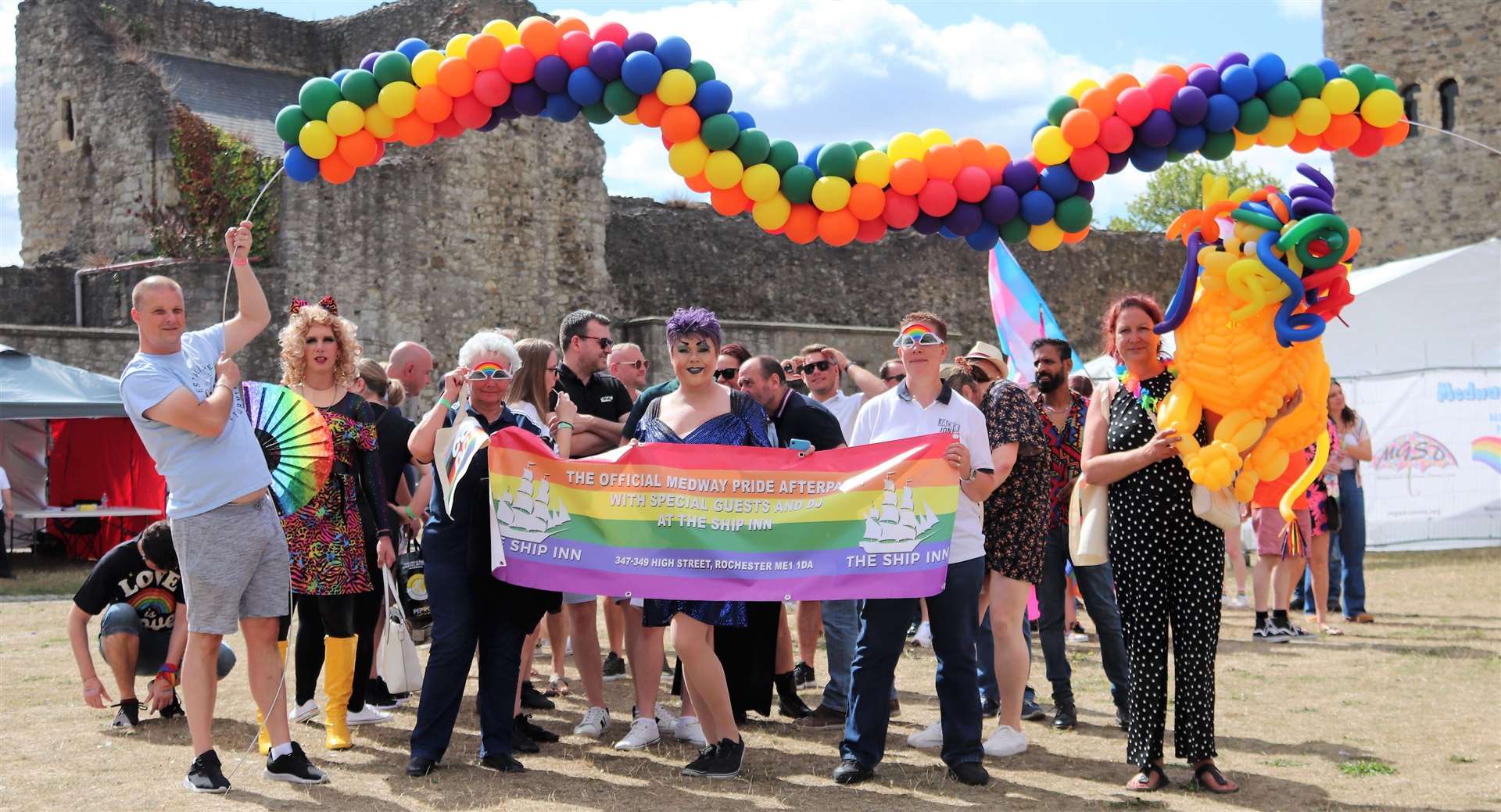Pride festival and parade in Medway