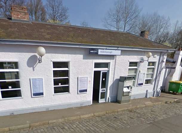 Hildenborough train station where the incident took place