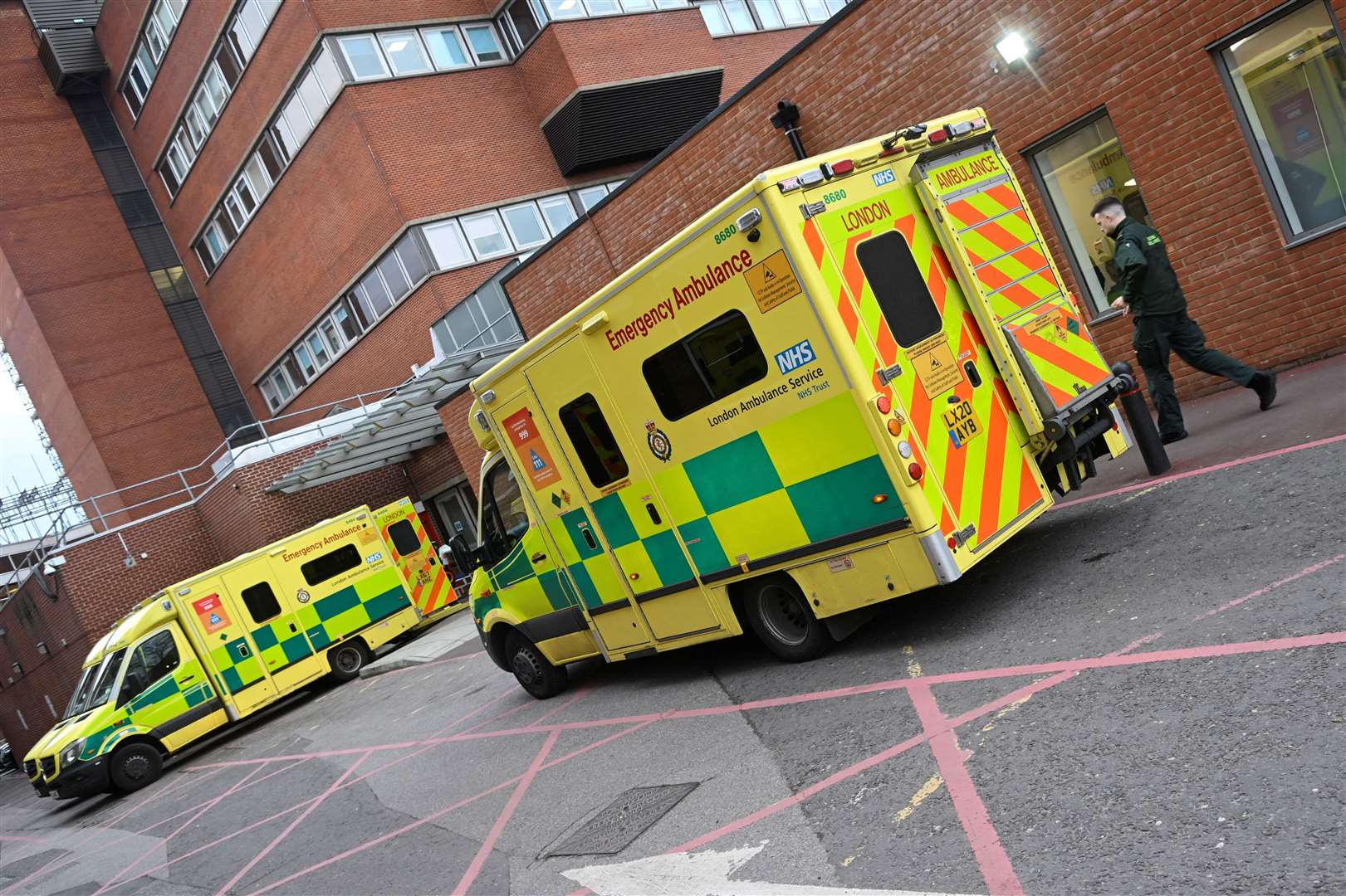 Hospital leaders have warned that the strikes come at the busiest time of year for the NHS (Toby Melville/PA)