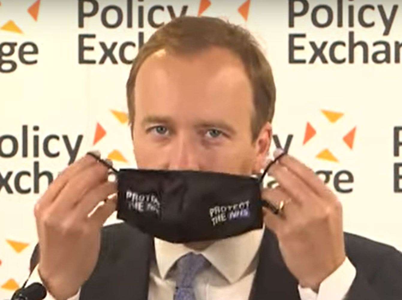 Matt Hancock urged people to follow local rules (Policy Exchange/PA)