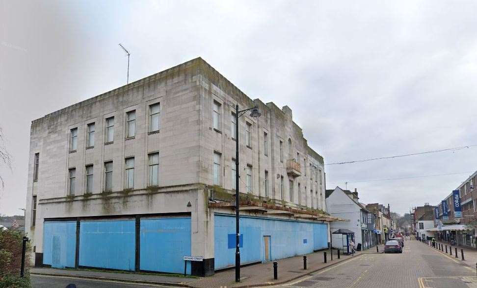 The former Co-op building in Spital Street, Dartford has sat empty since its closure in 2008. Photo: Google