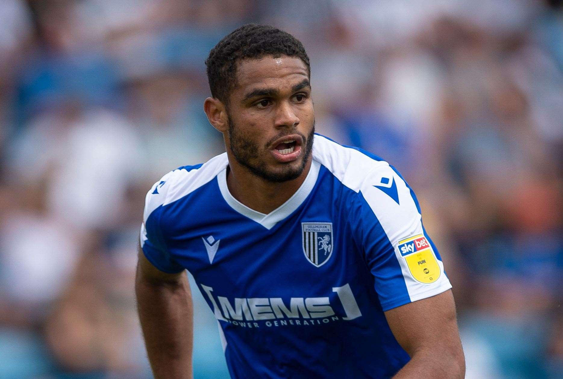 Mikael Mandron scored for Gillingham against Southend Picture: Ady Kerry