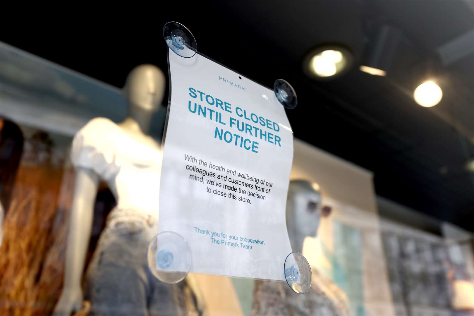 Primark is one of the retailers who has paid suppliers despite the lockdown (Tim Goode/PA)