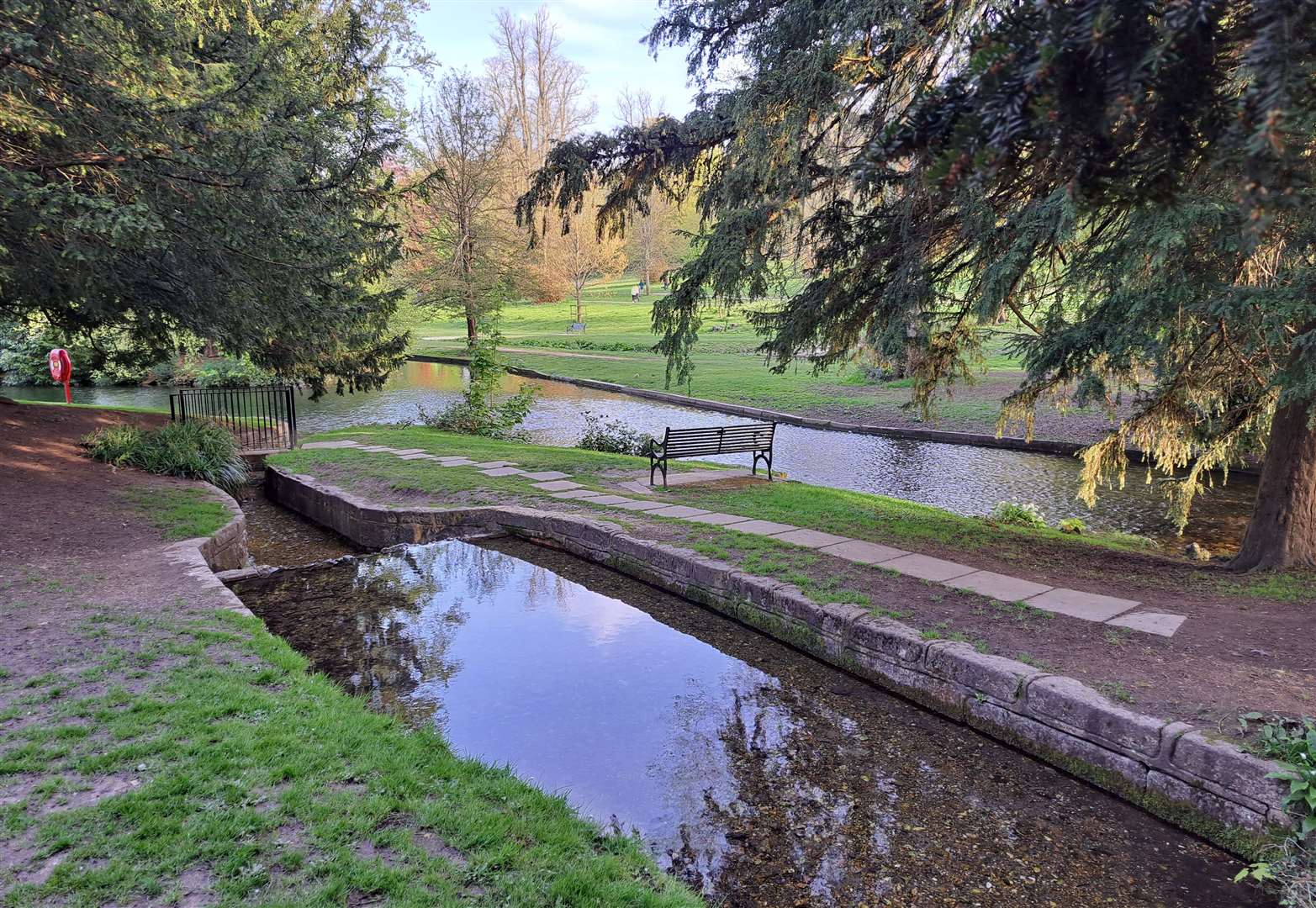 Kearsney Abbey park offers walking trails and picnic spots