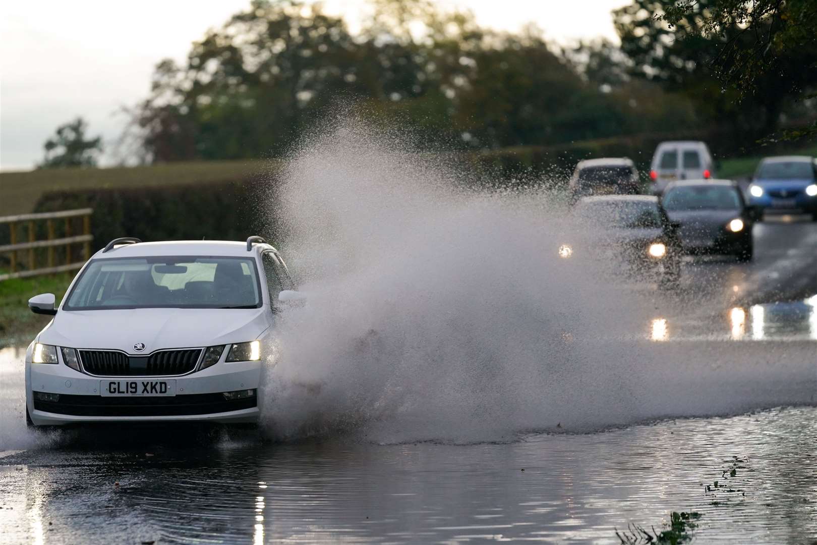 Parts of UK hit with almost a month’s worth of rain in 48 hours