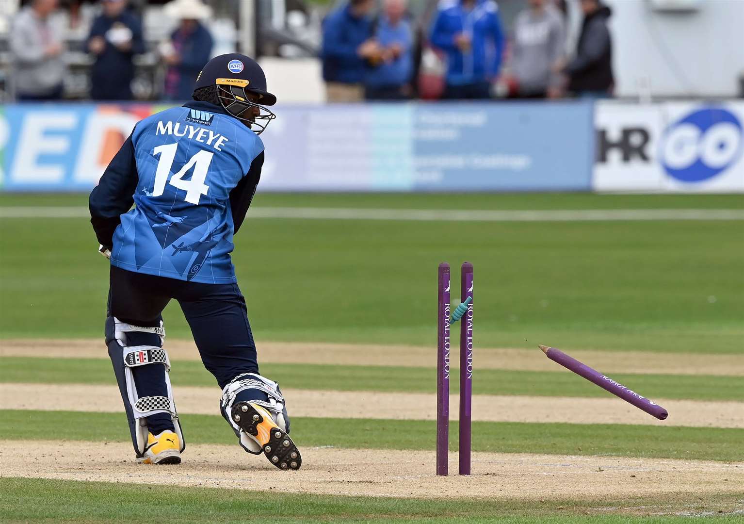 Tawanda Muyeye made 24 before he was bowled. Picture: Keith Gillard (50009878)