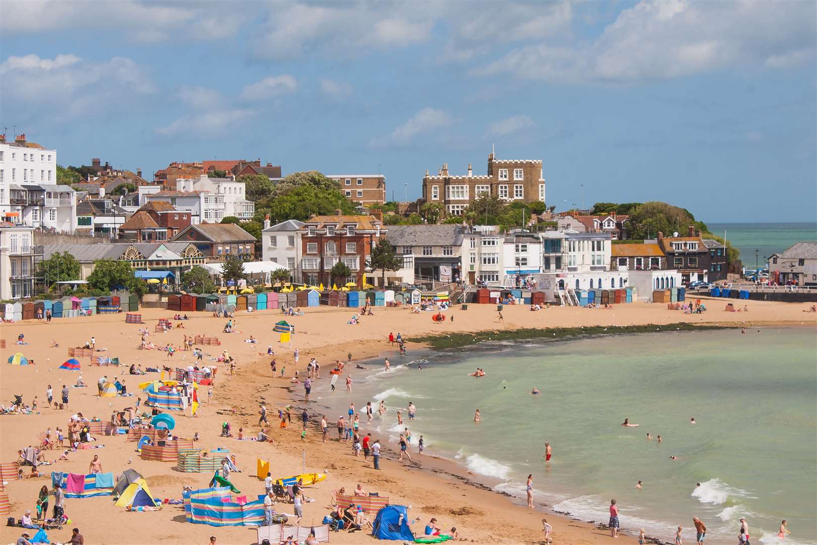 Broadstairs harbour and beach on the Isle of Thanet Picture: Southern Water