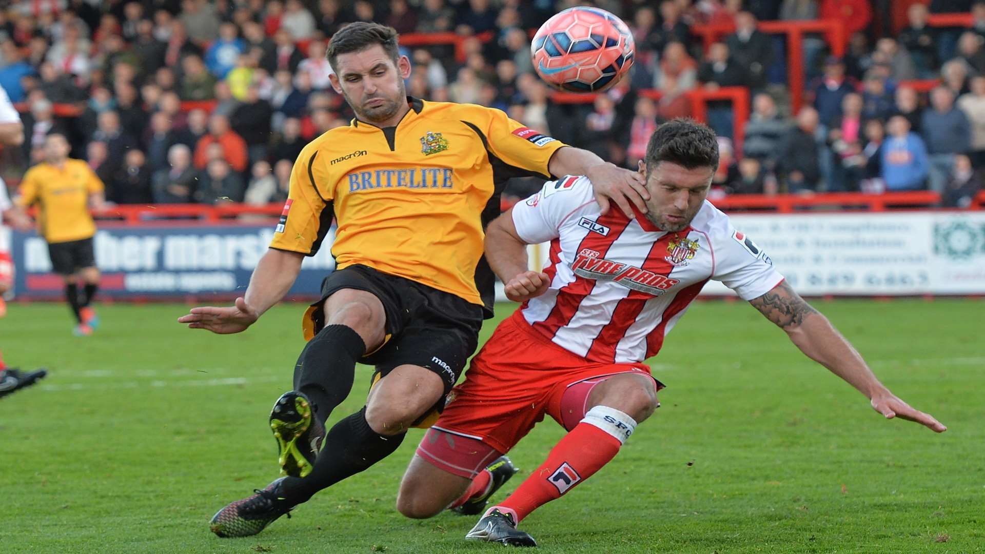 Stevenage v Maidstone United the FA Cup first round in pictures