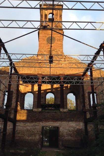 Inside the Sheerness Dockyard Church