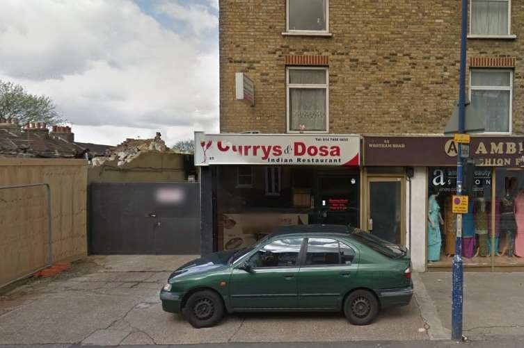 The Currys & Dosa Restaurant in Gravesend.