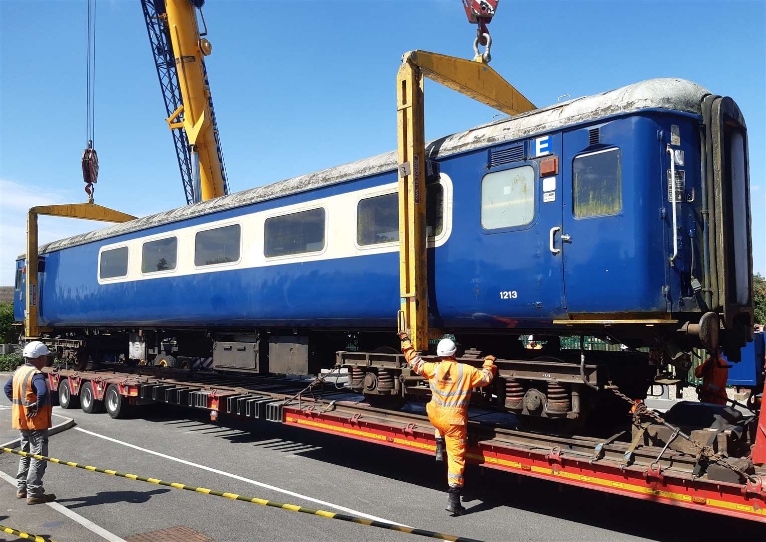 The carriage is set to be transformed into a working cafe