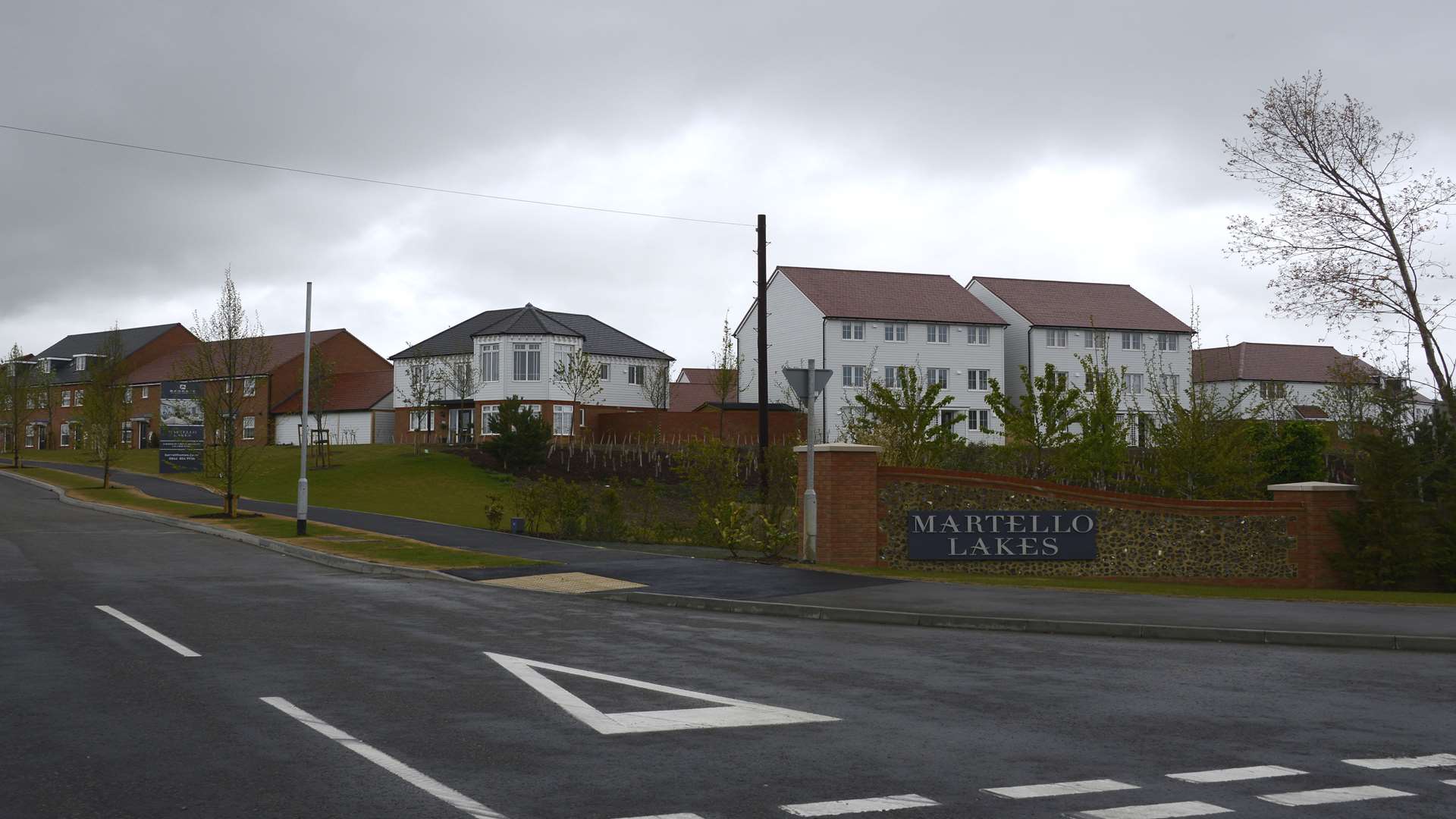 The entrance to Martello Lakes. Picture: Paul Amos