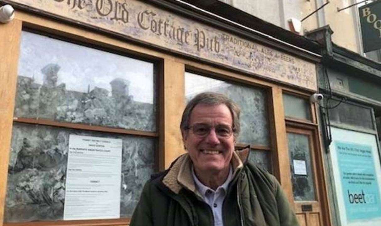 David Gorton has owned the Old Cottage Pub in Margate since 2009